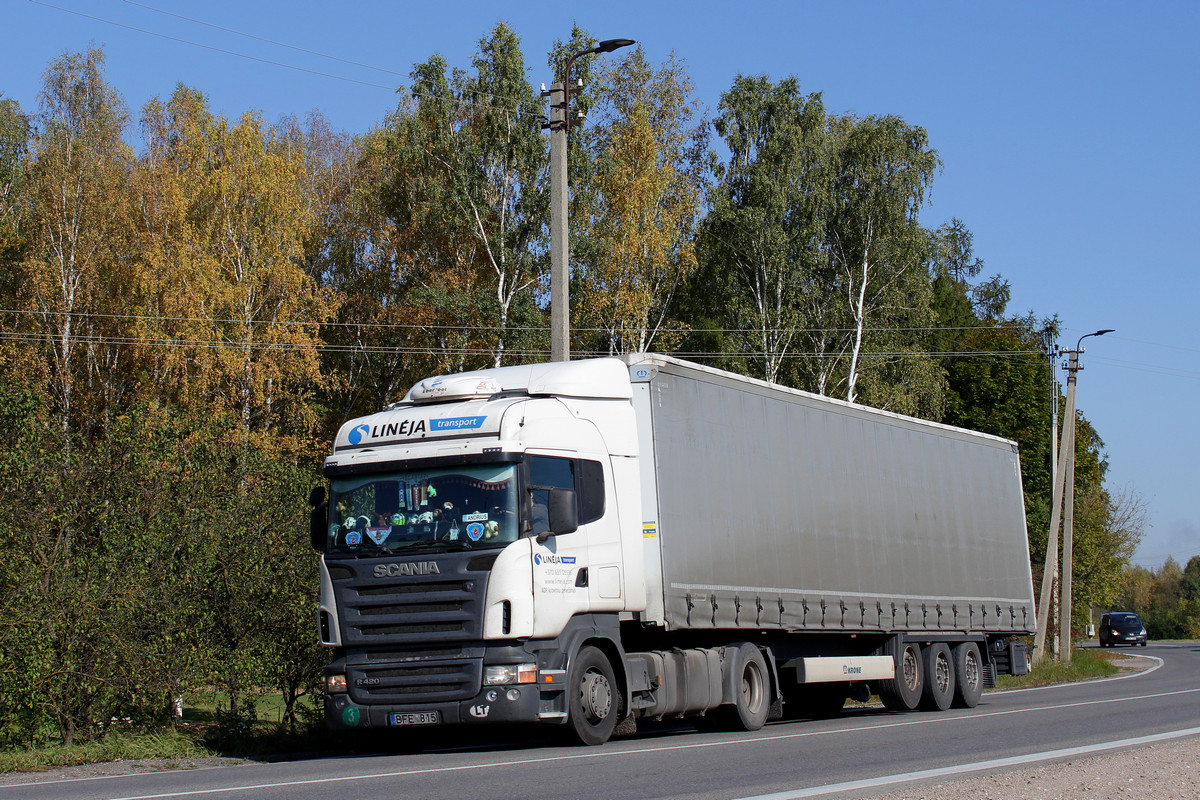 Литва, № BFE 815 — Scania ('2004) R420