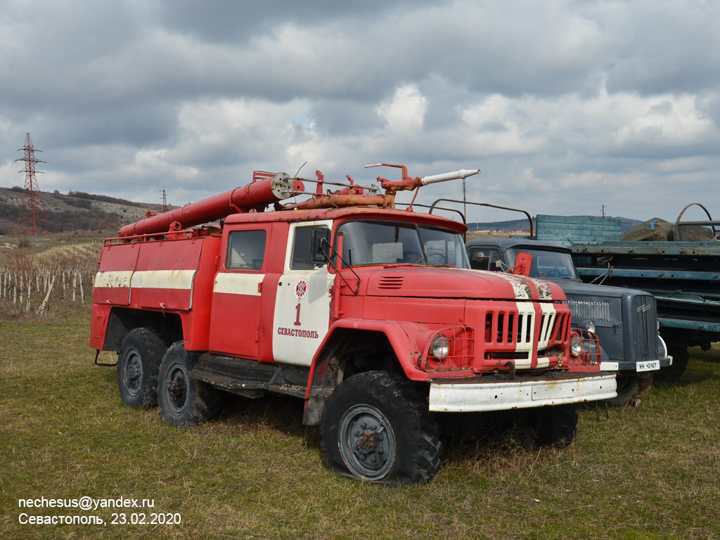 Севастополь, № (92) Б/Н 0017 — ЗИЛ-131; Севастополь — Автомобили без номеров