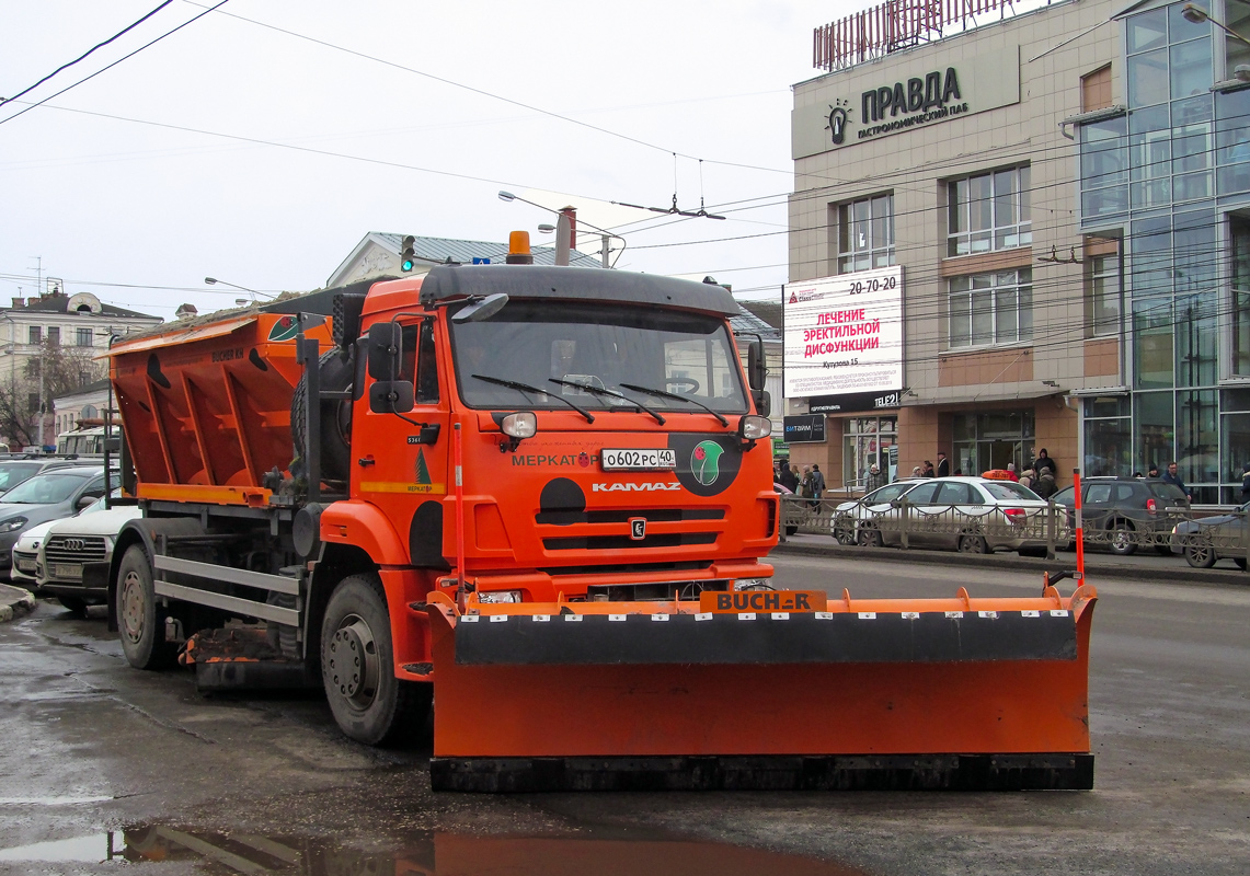 Калужская область, № О 602 РС 40 — КамАЗ-53605-A5(48)