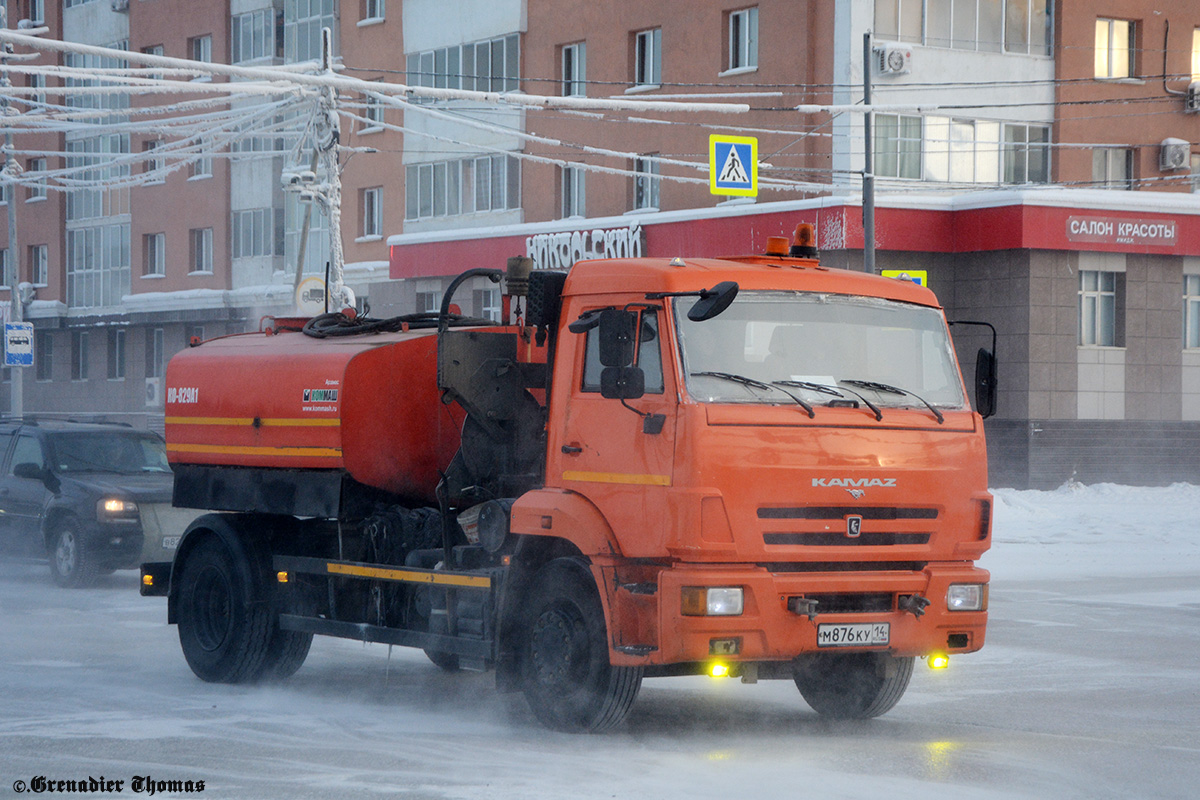 Саха (Якутия), № М 876 КУ 14 — КамАЗ-43253-R4