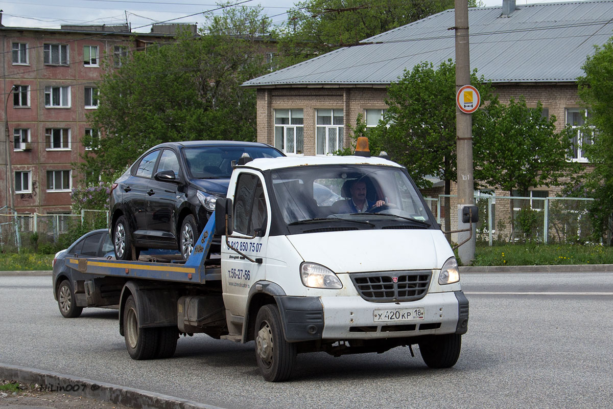 Удмуртия, № Х 420 КР 18 — ГАЗ-33106 "Валдай"