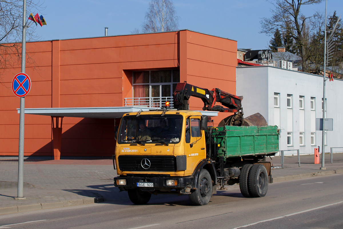 Литва, № BGE 922 — Mercedes-Benz NG (общ. мод.)