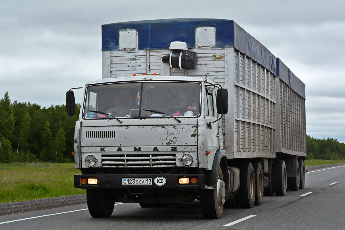 Туркестанская область, № 123 SCA 13 — КамАЗ-5320