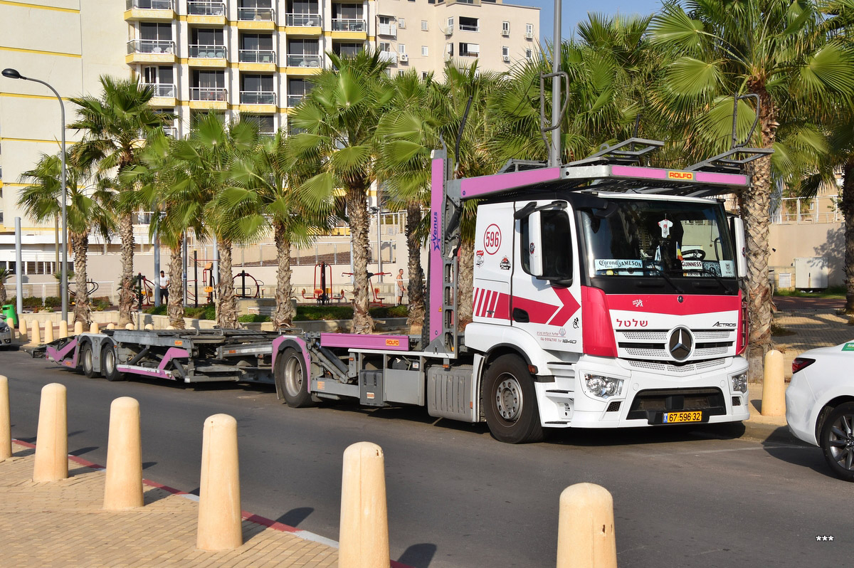 Израиль, № 67-596-32 — Mercedes-Benz Actros ('2011) 1840