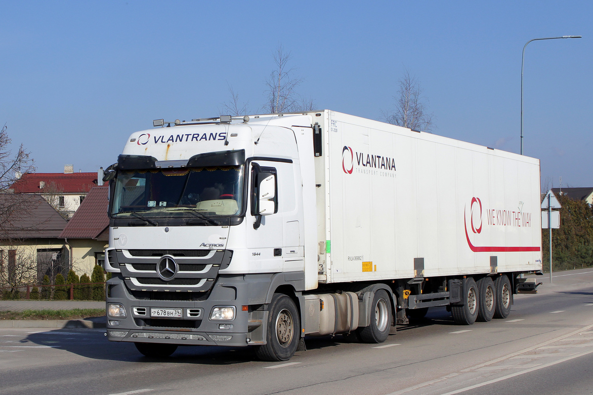 Калининградская область, № Р 678 ВН 39 — Mercedes-Benz Actros ('2009) 1844