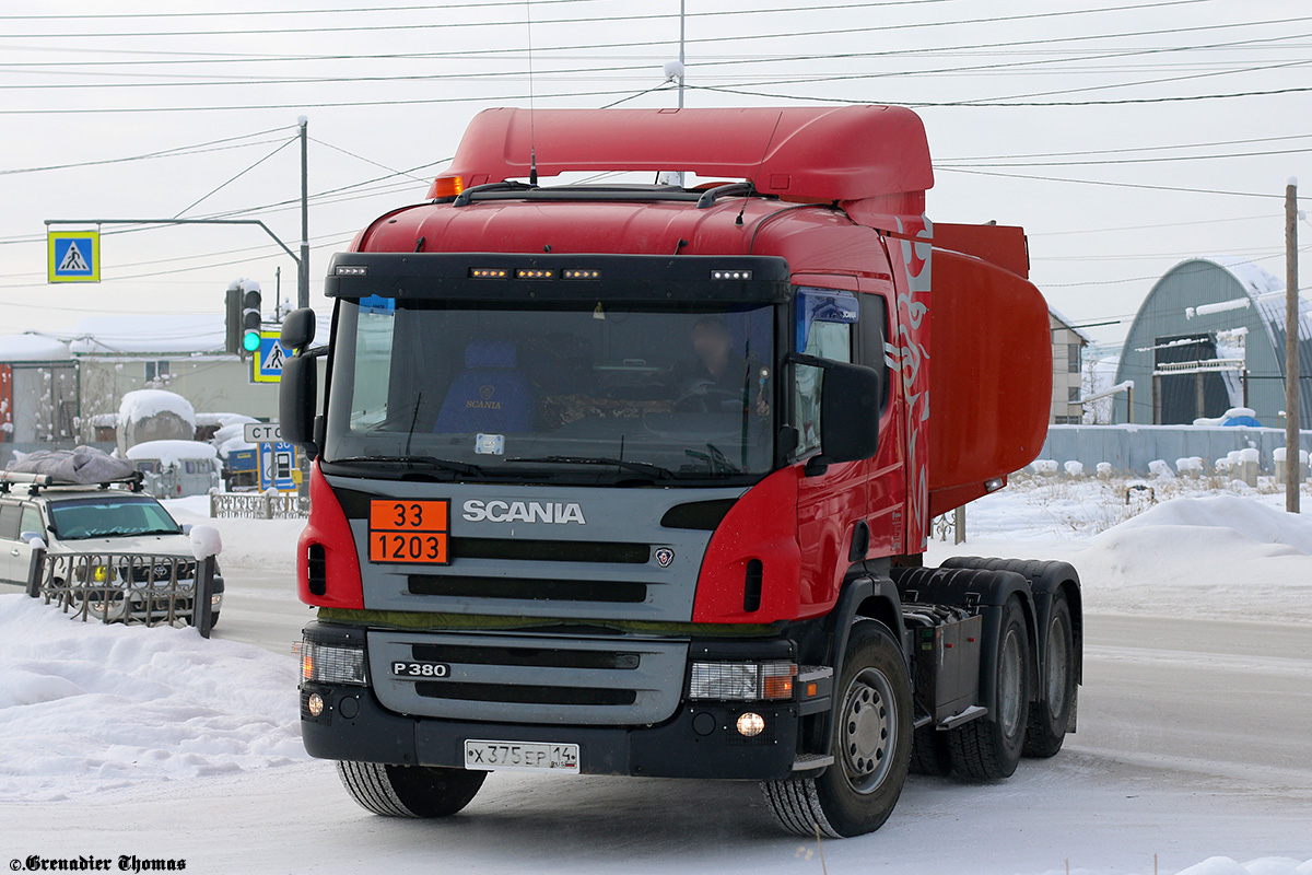 Саха (Якутия), № Х 375 ЕР 14 — Scania ('2004) P380