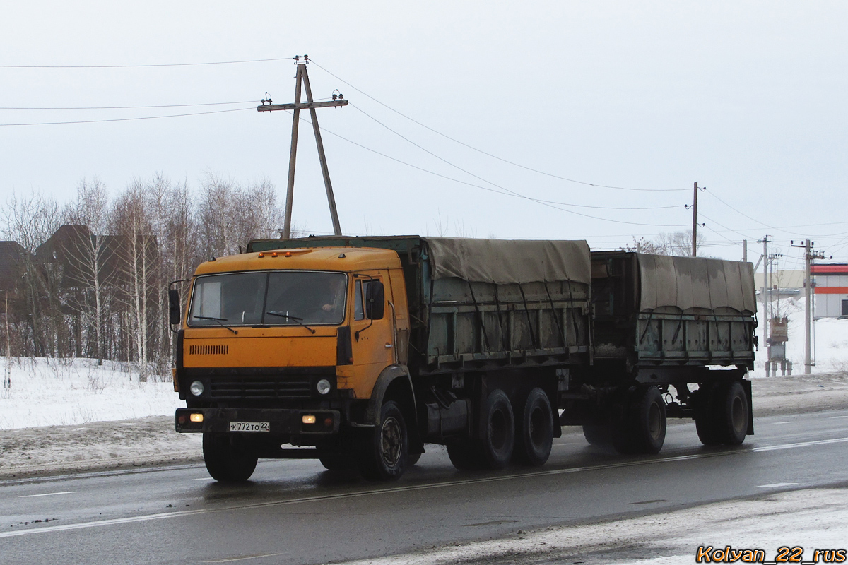 Алтайский край, № К 772 ТО 22 — КамАЗ-5320