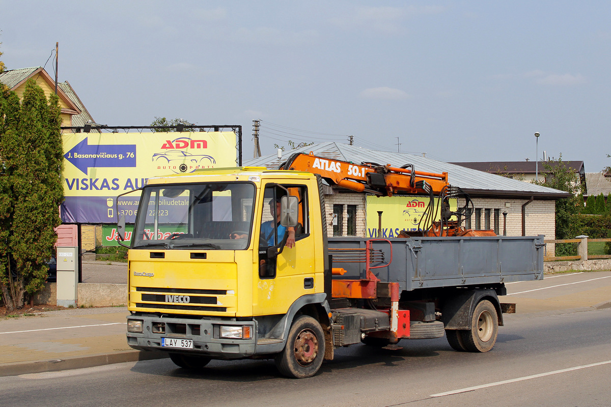 Литва, № LAY 537 — IVECO EuroCargo ('1991)