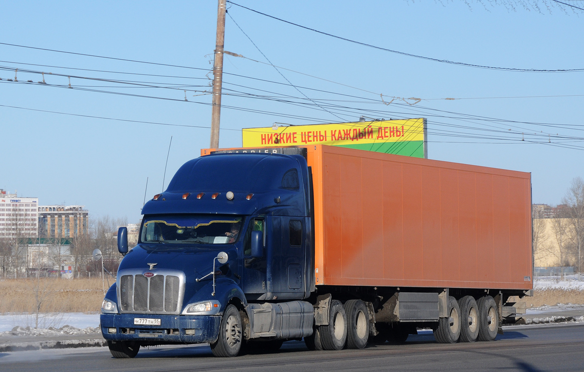 Омская область, № Н 777 ТН 55 — Peterbilt 387