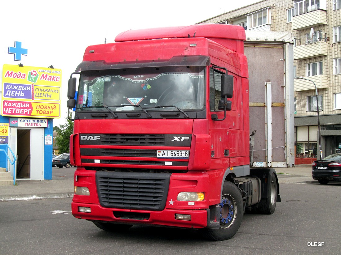 Могилёвская область, № АІ 6453-6 — DAF XF95 FT