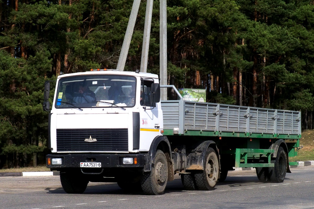 Могилёвская область, № АА 7531-6 — МАЗ-5433 (общая модель)