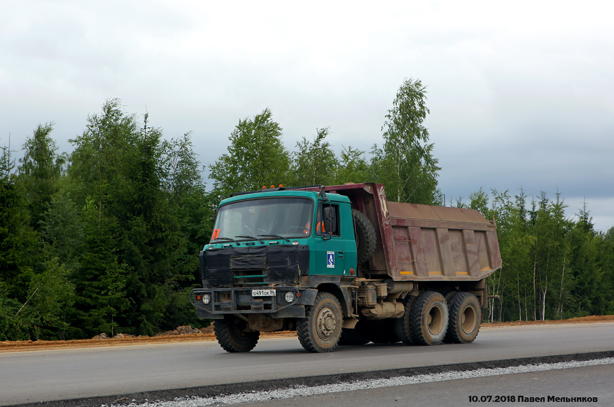 Ханты-Мансийский автоном.округ, № О 491 ОК 86 — Tatra 815-250S01