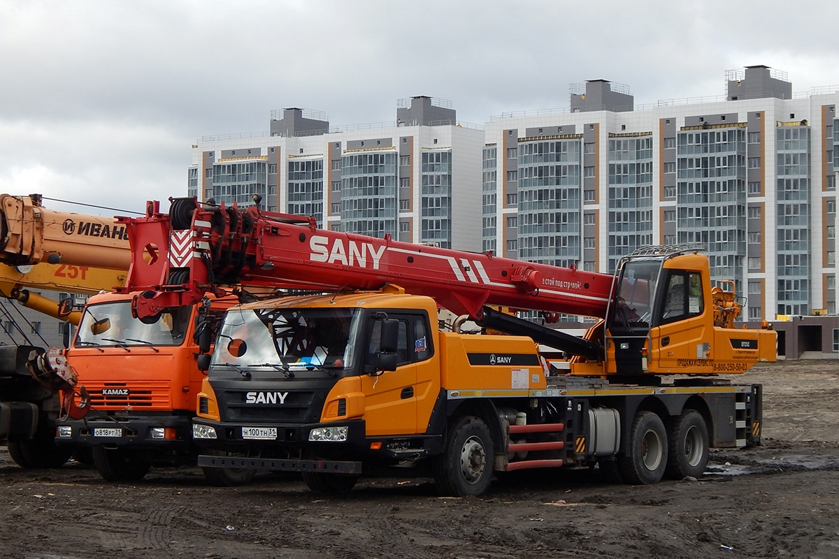 Белгородская область, № Н 100 ТН 31 — SANY (общая модель)