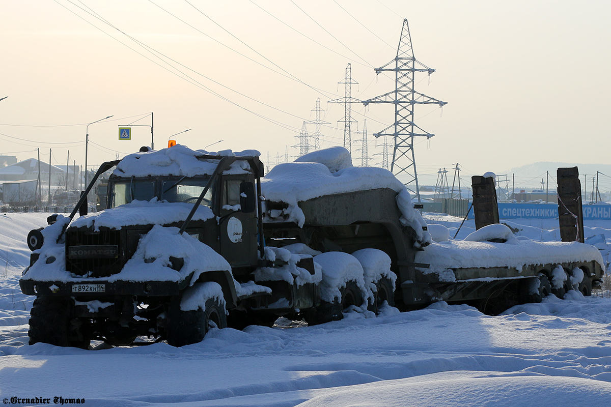 Саха (Якутия), № Т 892 КН 14 — КрАЗ-255Б1