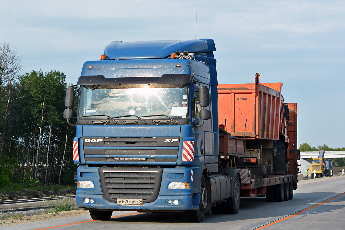 Ярославская область, № А 620 НМ 76 — DAF XF105 FT