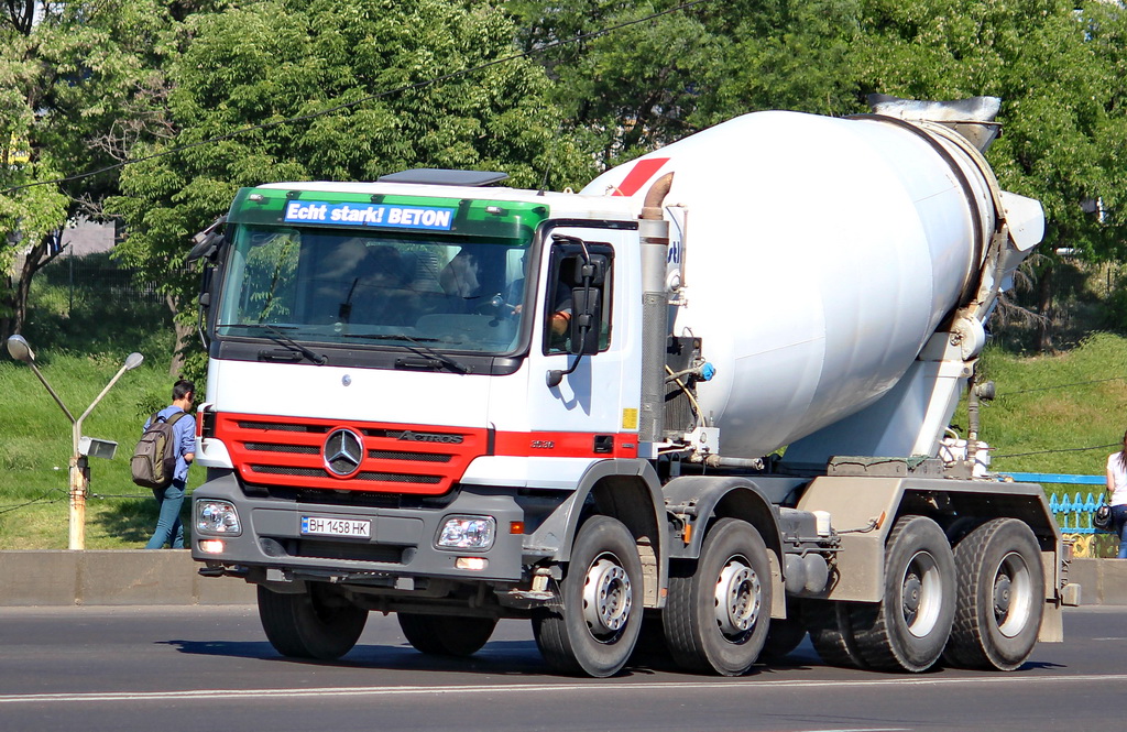 Одесская область, № ВН 1458 НК — Mercedes-Benz Actros ('2003) 3236