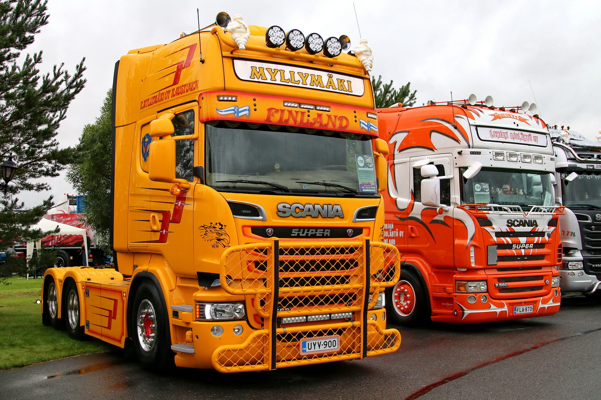 Финляндия, № UYV-900 — Scania ('2013) R560