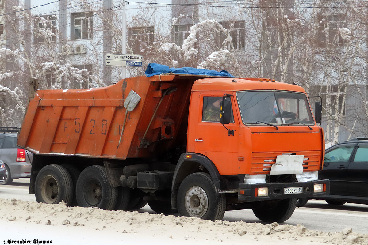 Саха (Якутия), № С 300 КС 14 — КамАЗ-65115 [651150]