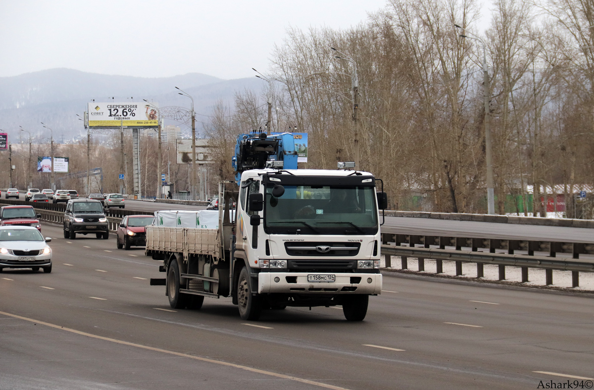 Красноярский край, № Т 158 МС 124 — Daewoo Novus