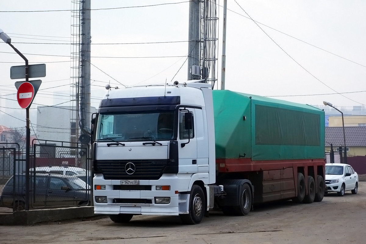 Саратовская область, № Р 147 УС 64 — Mercedes-Benz Actros ('1997)