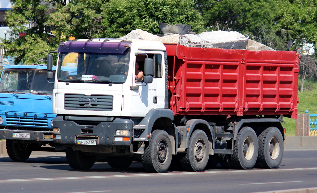 Одесская область, № ВН 3046 ВЕ — MAN TGA 41.480