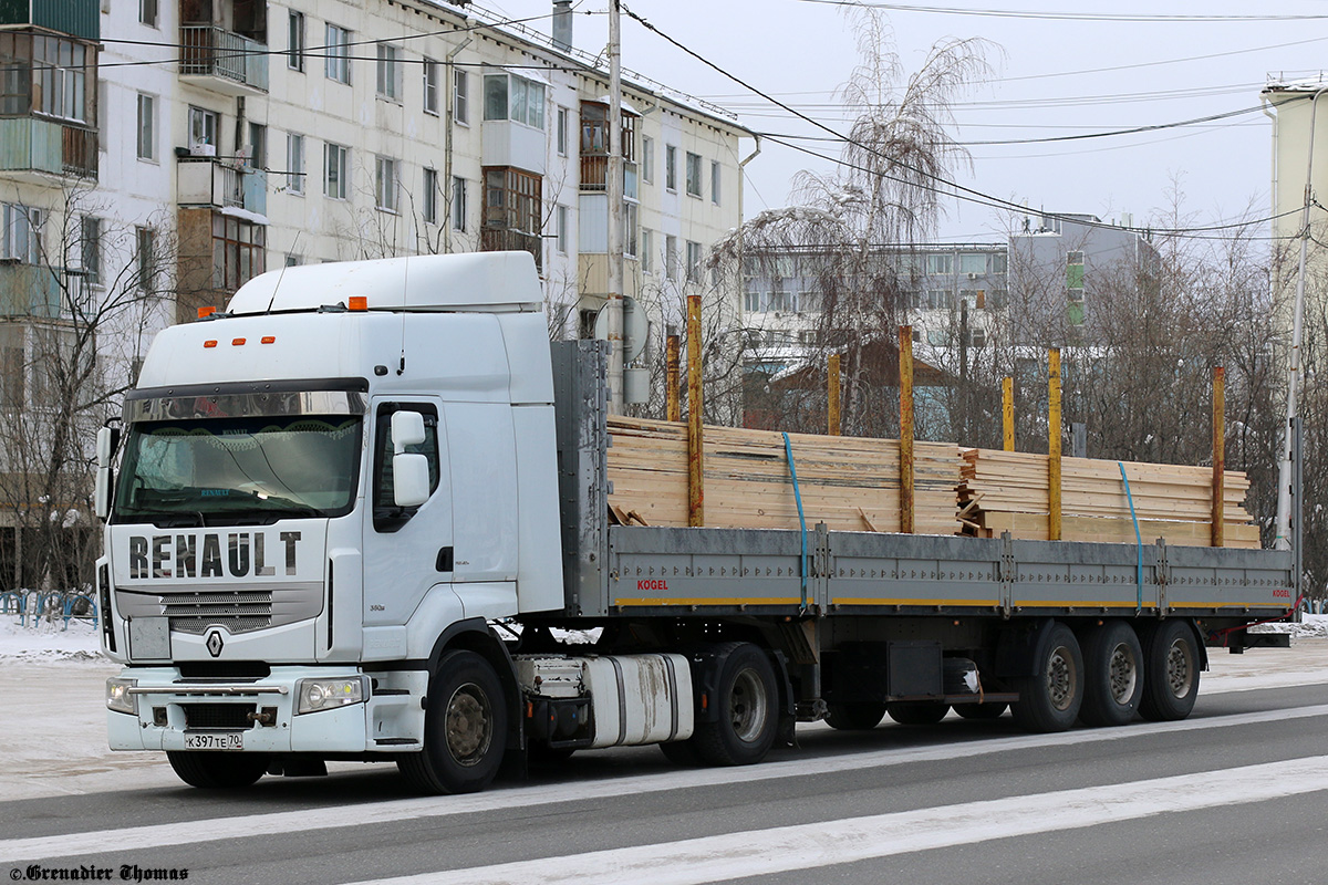 Томская область, № К 397 ТЕ 70 — Renault Premium ('2006) [X9P]