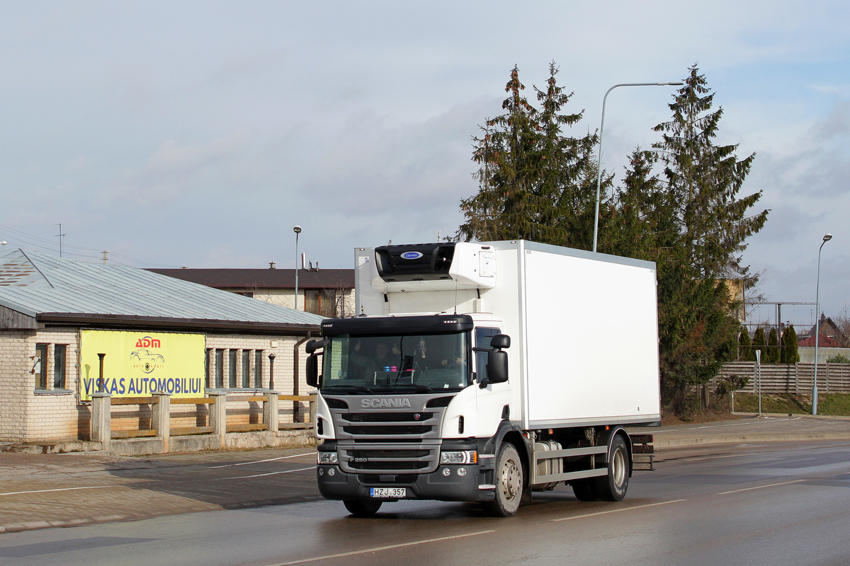 Литва, № HZJ 357 — Scania ('2011) P250