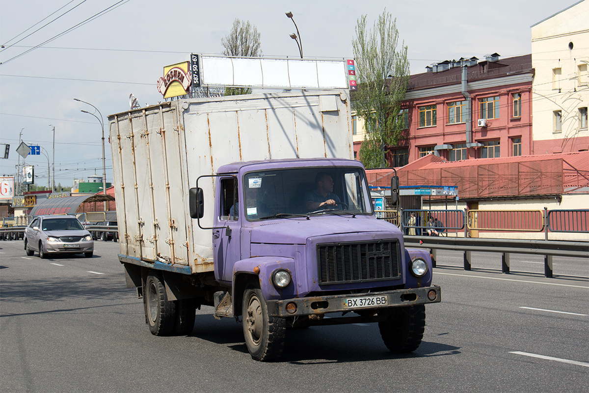 Хмельницкая область, № ВХ 3726 ВВ — ГАЗ-3307