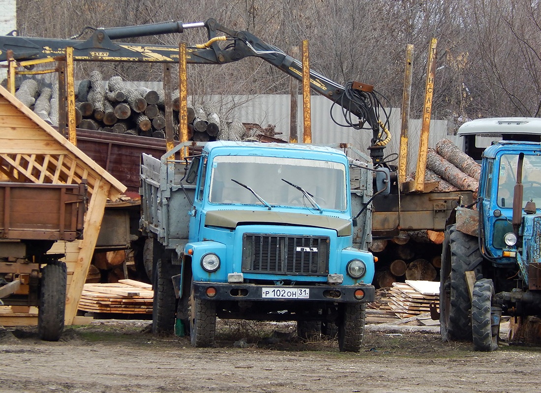 Белгородская область, № Р 102 ОН 31 — ГАЗ-3307