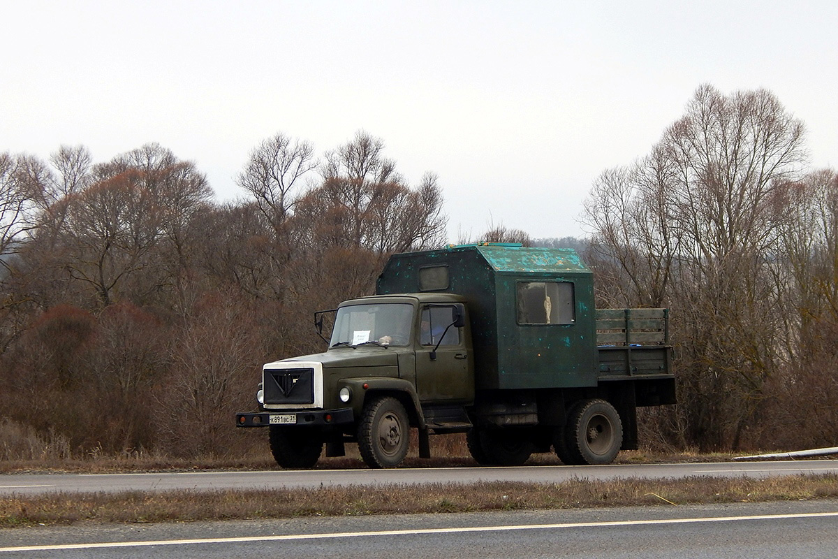 Белгородская область, № К 891 ВС 31 — ГАЗ-33073