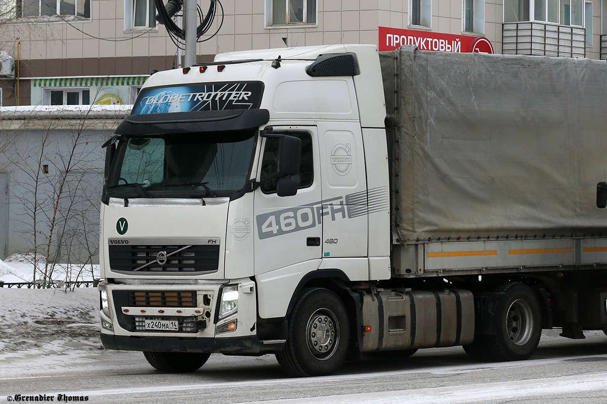 Саха (Якутия), № Х 240 МА 14 — Volvo ('2008) FH.460