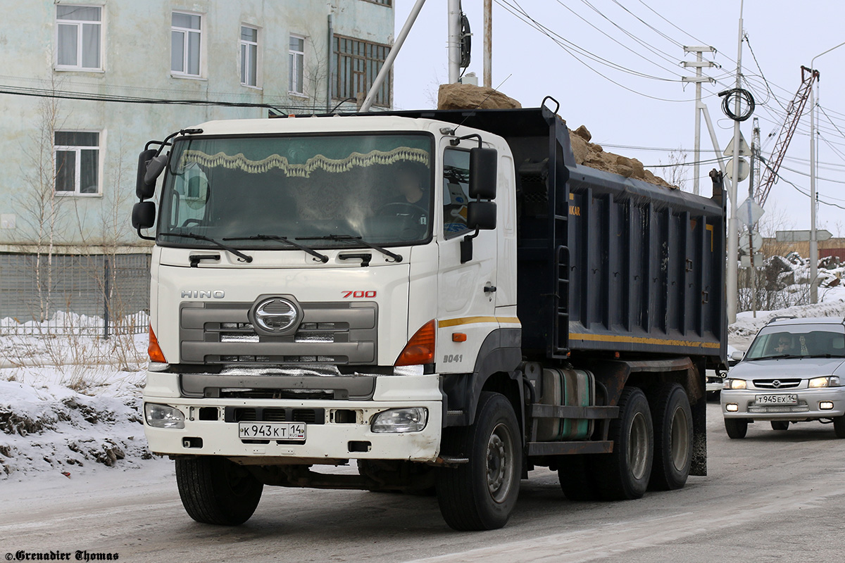 Саха (Якутия), № К 943 КТ 14 — Hino 700