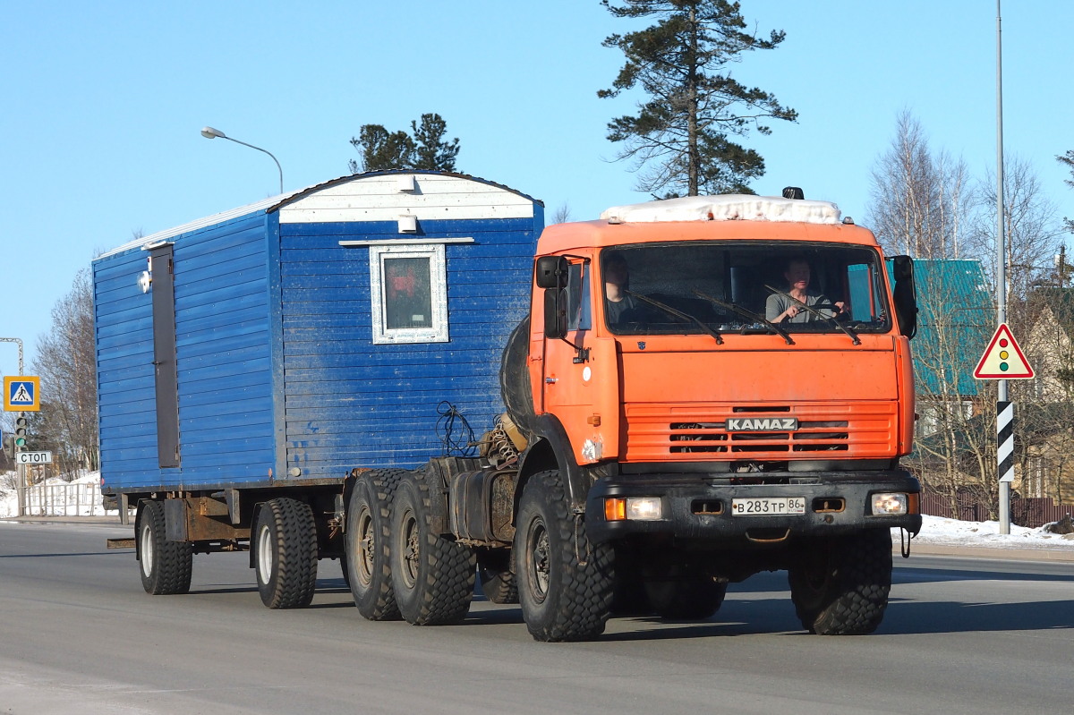 Ханты-Мансийский автоном.округ, № В 283 ТР 86 — КамАЗ-44108-10 [44108K]