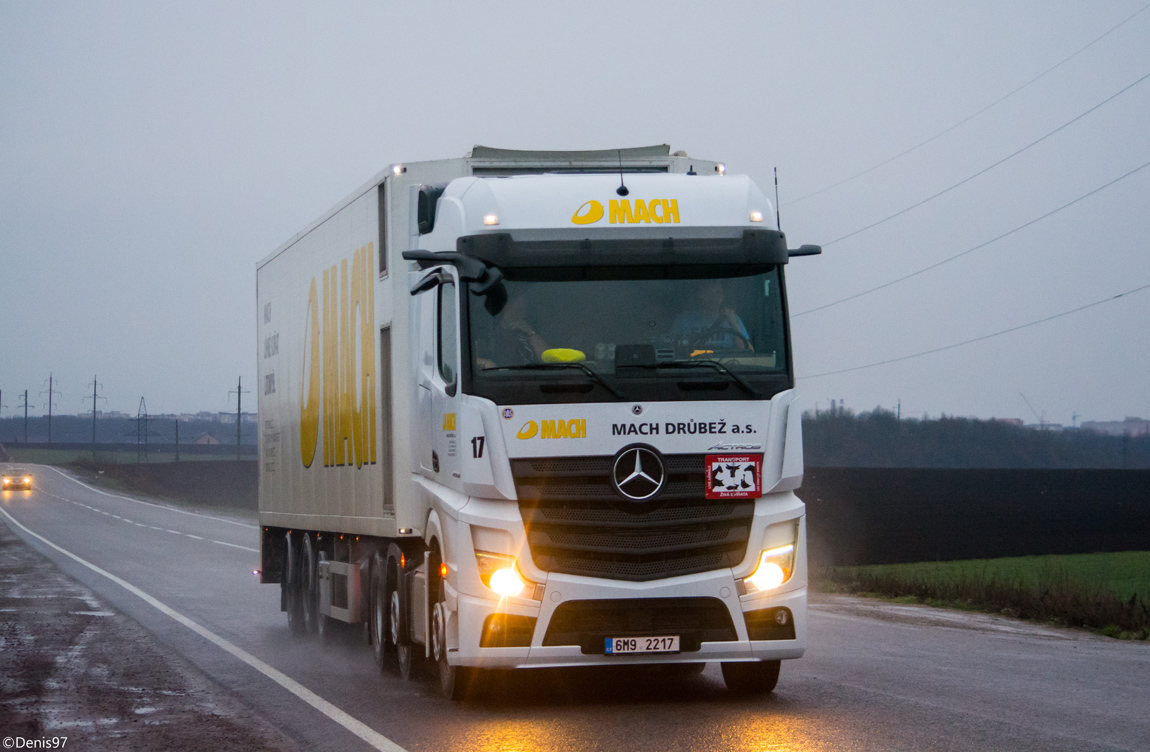 Чехия, № 6M9 2217 — Mercedes-Benz Actros ('2018) 2551