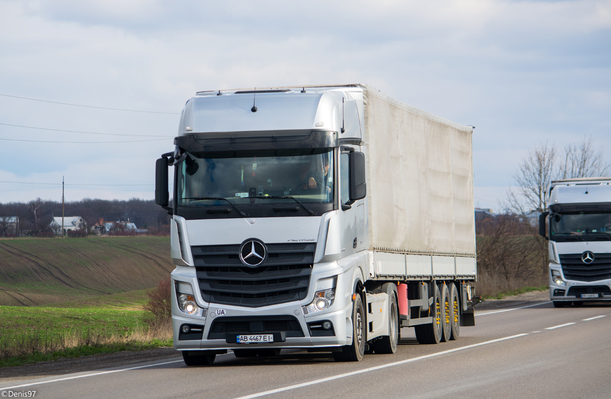 Винницкая область, № АВ 4467 ЕІ — Mercedes-Benz Actros ('2011) 1845