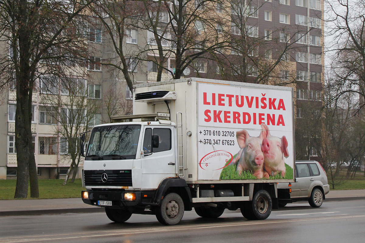 Литва, № ETF 589 — Mercedes-Benz LK 811