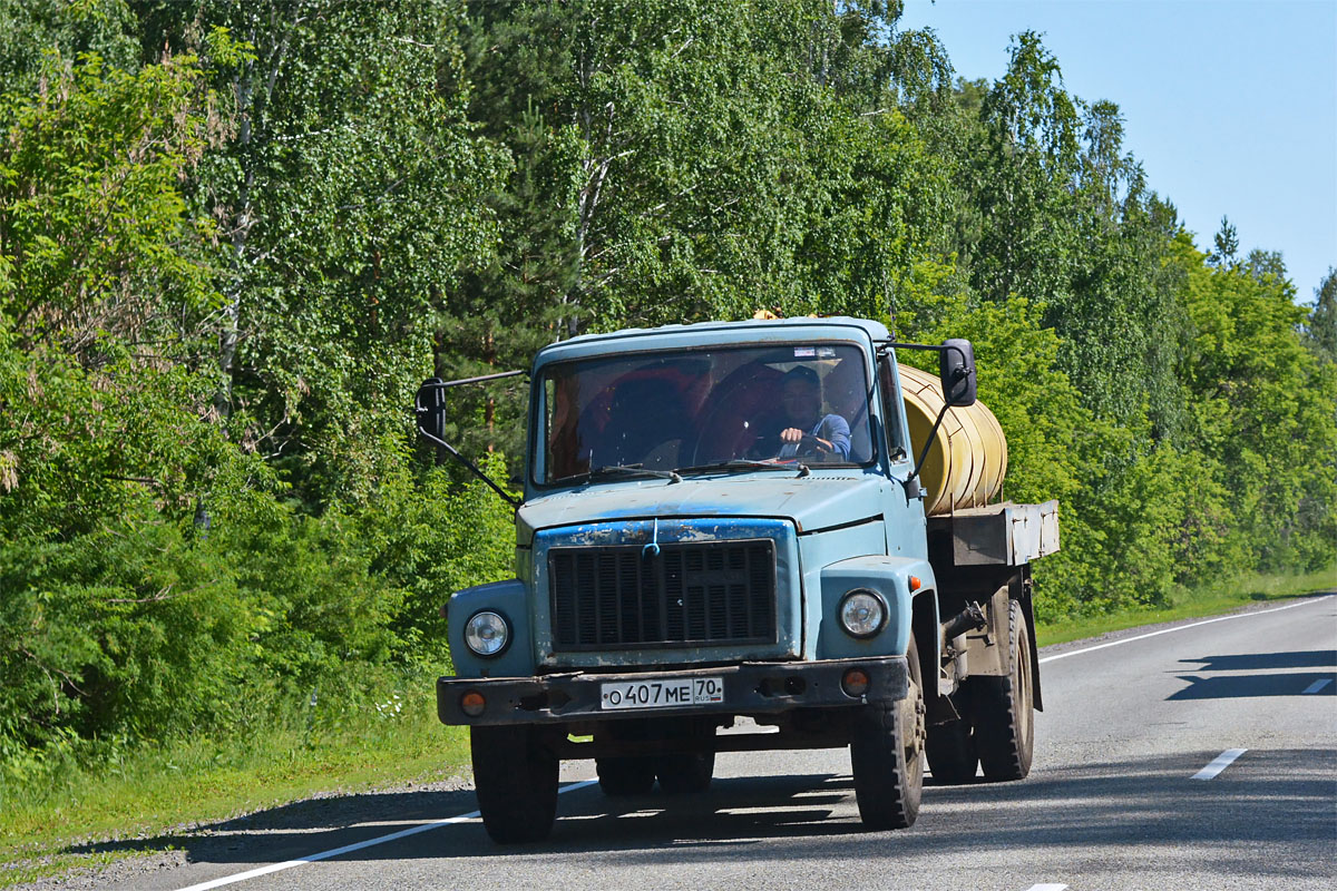 Томская область, № О 407 МЕ 70 — ГАЗ-3307