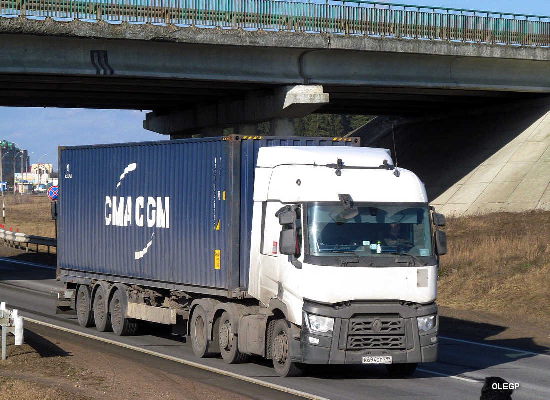 Москва, № К 694 СР 799 — Renault T-Series ('2013)