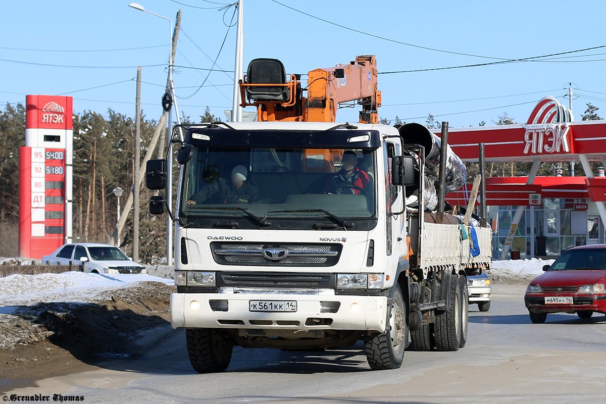 Саха (Якутия), № К 561 КК 14 — Daewoo Novus