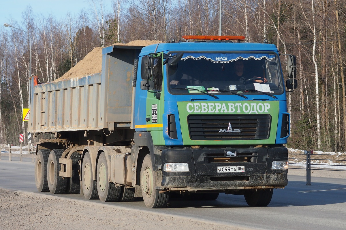 Ханты-Мансийский автоном.округ, № А 099 СА 186 — МАЗ-6430C9