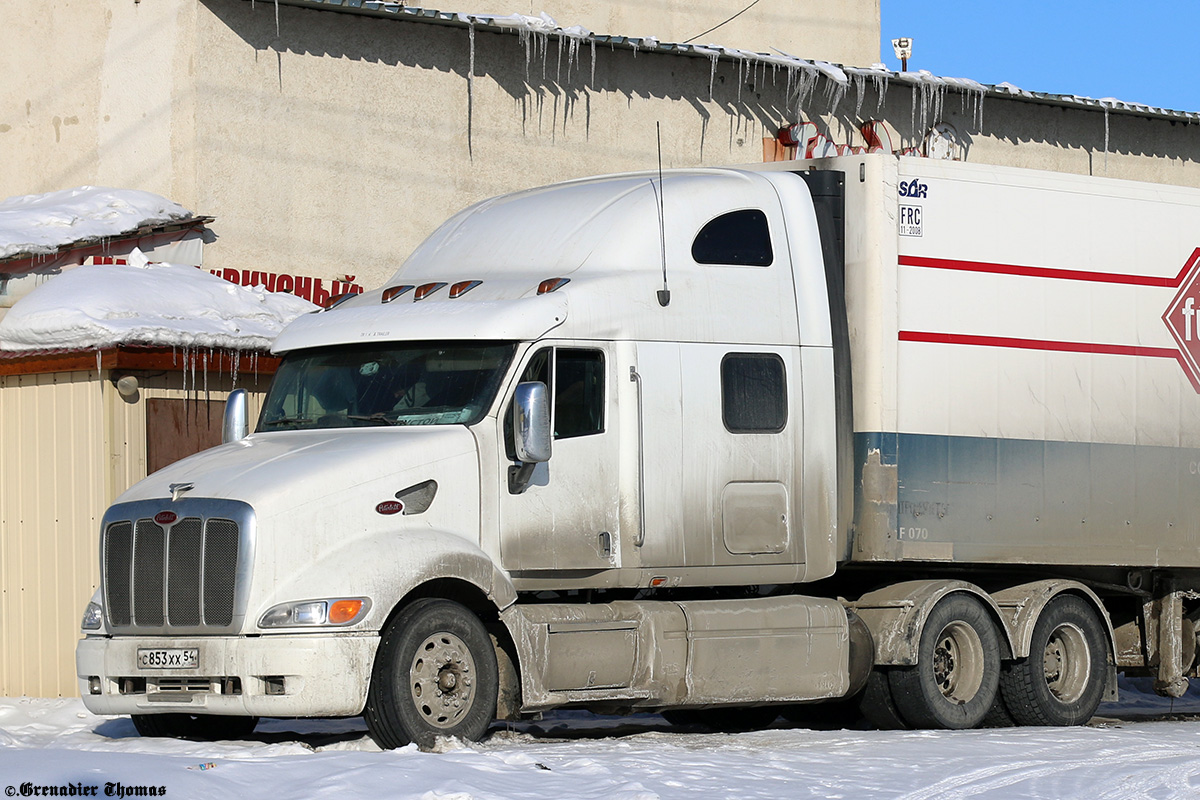 Новосибирская область, № С 853 ХХ 54 — Peterbilt 387