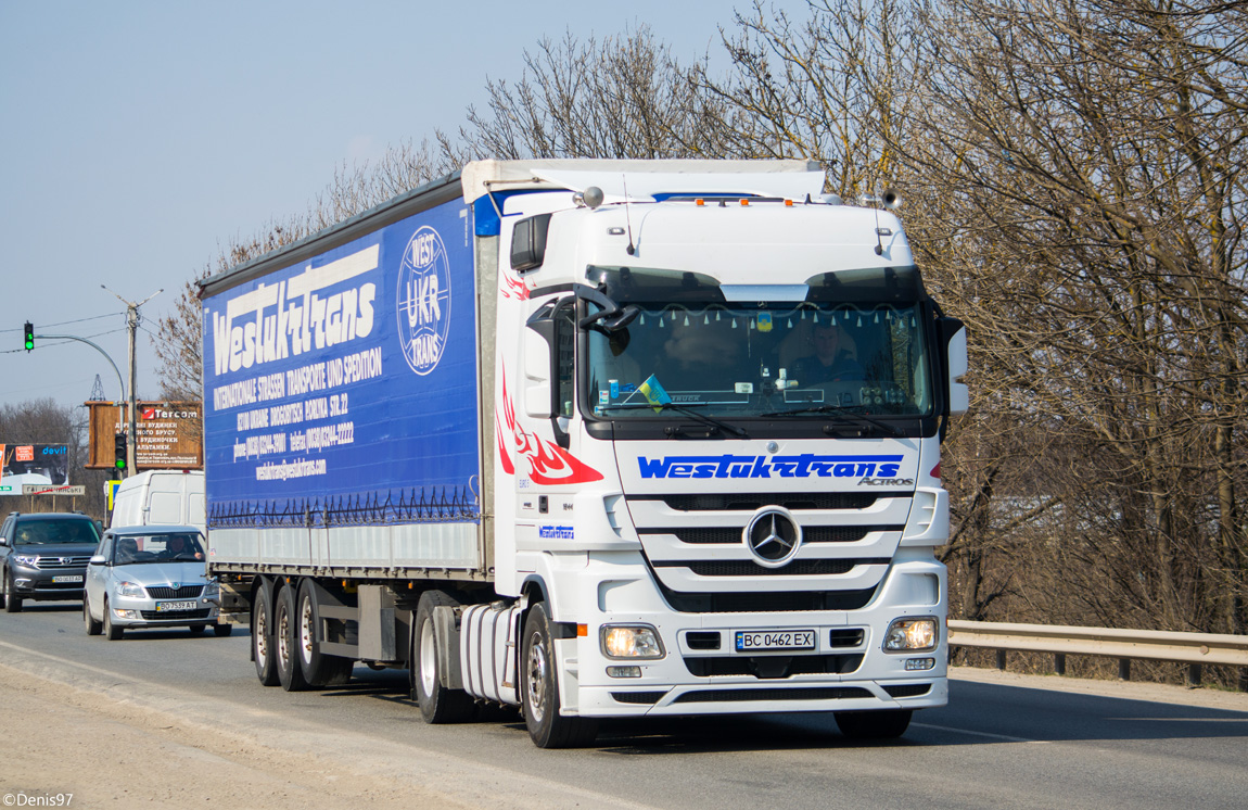 Львовская область, № ВС 0462 ЕХ — Mercedes-Benz Actros ('2009) 1844