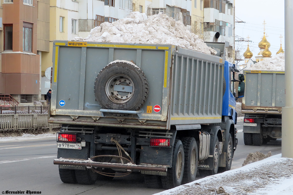 Саха (Якутия), № В 978 ММ 14 — Scania ('2011) P400