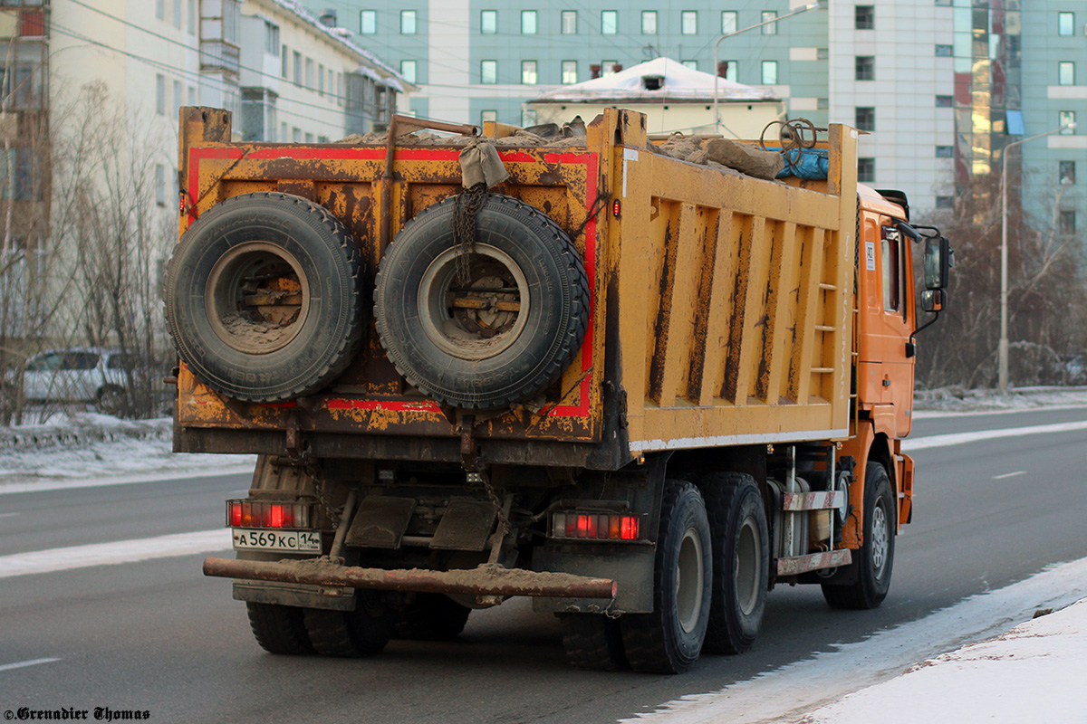 Саха (Якутия), № А 569 КС 14 — Shaanxi Shacman F2000 SX325x