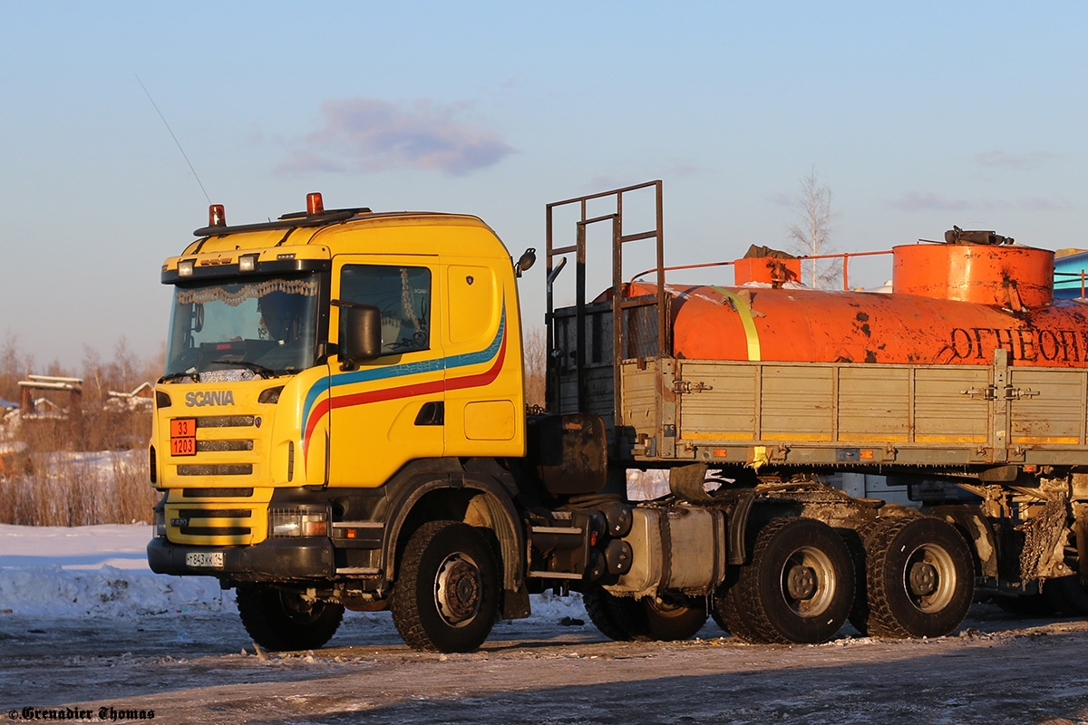 Саха (Якутия), № Т 843 КК 14 — Scania ('2004) R420