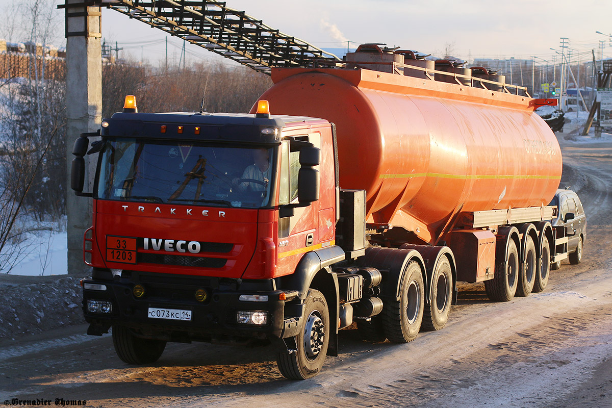 Саха (Якутия), № С 073 КС 14 — IVECO-AMT Trakker ('2007)