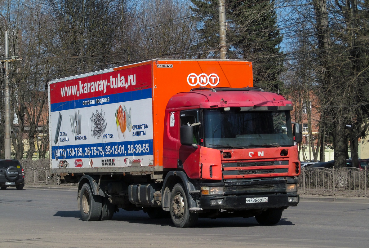 Тульская область, № М 786 ОО 71 — Scania ('1996, общая модель)