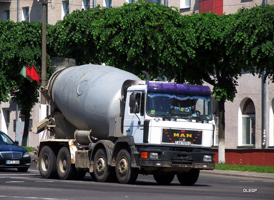 Витебская область, № АК 7675-2 — MAN F2000 (общая модель)