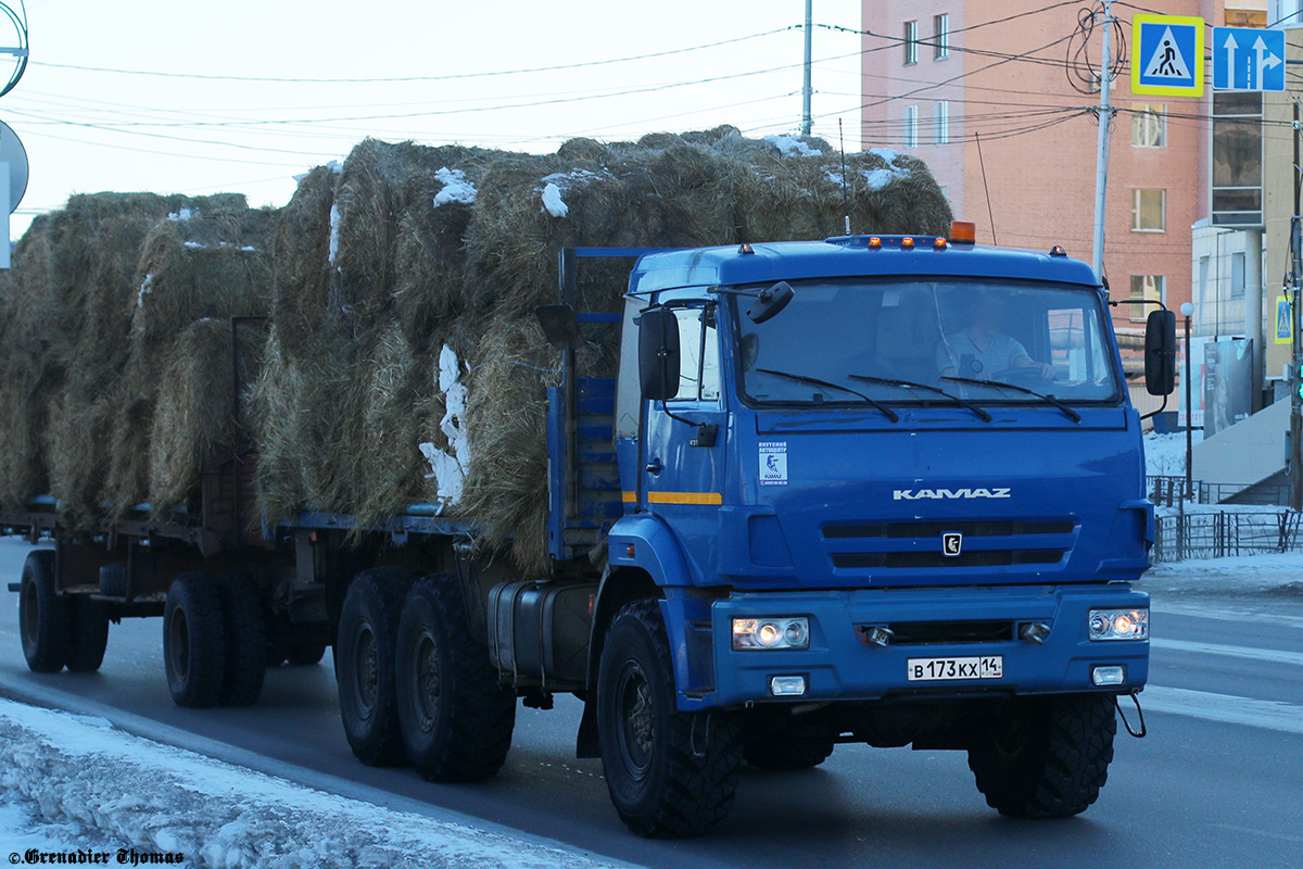 Саха (Якутия), № В 173 КХ 14 — КамАЗ-43118-46