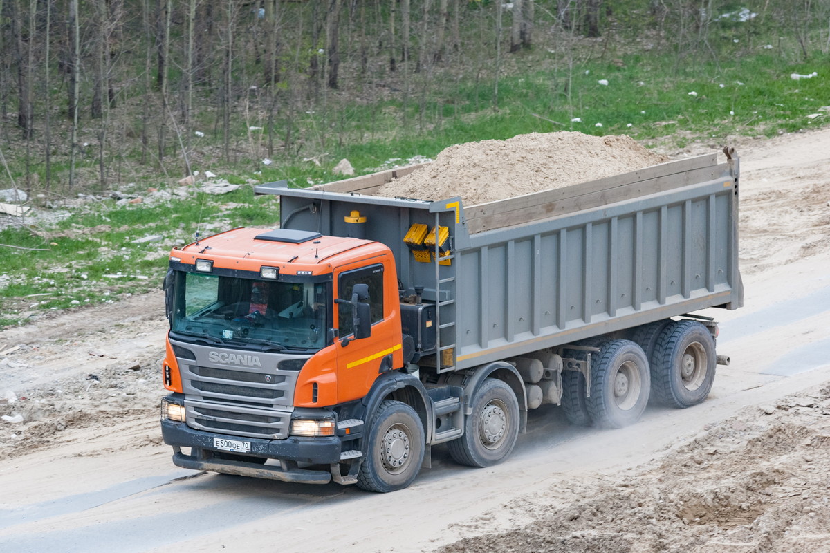 Томская область, № Е 500 ОЕ 70 — Scania ('2011) P380